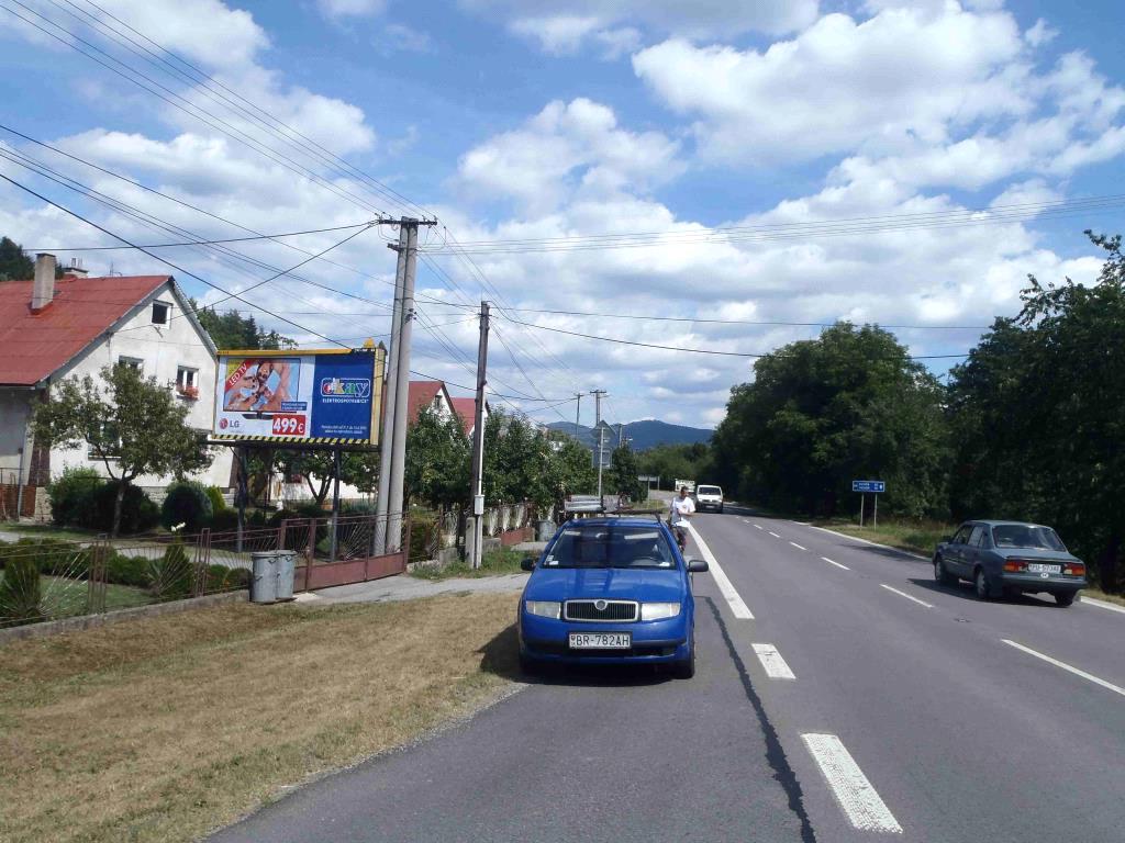 521040 Billboard, Lysá pod Makytou (príjazd od hraničného prechodu Horní Lideč)