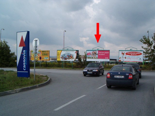 281652 Billboard, Košice (Pri prachárni - výjazd)