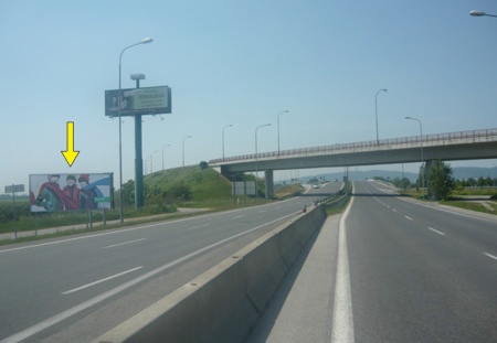 151116 Billboard, Bratislava (Senecká, E571, I/61, medzinárodná komunikácia)