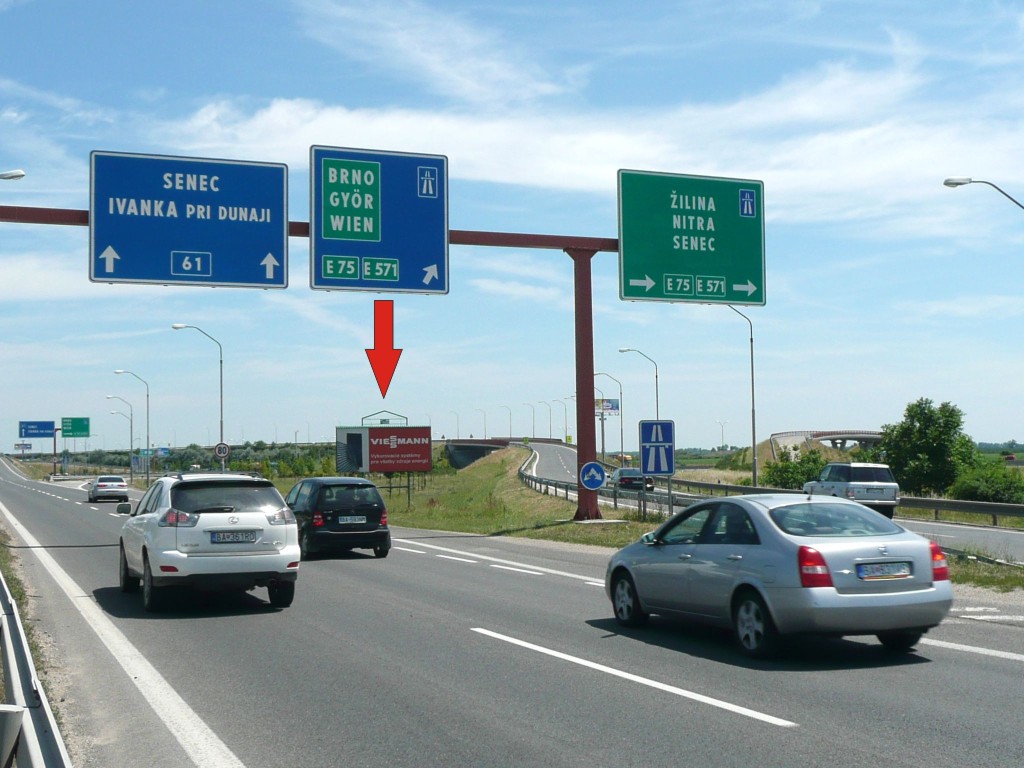 1511465 Billboard, Bratislava (Senecká - sm. Trnava)