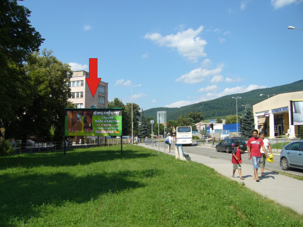 551052 Billboard, Rožňava (St. SAD / HM Tesco)