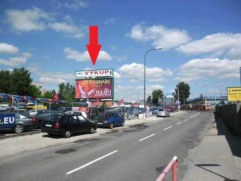 1511602 Billboard, Bratislava (Stará Vajnorská - sm. Zl. Piesky)