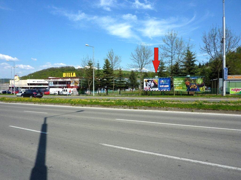 121067 Billboard, Bardejov (Slovenská ul. / SOUS)