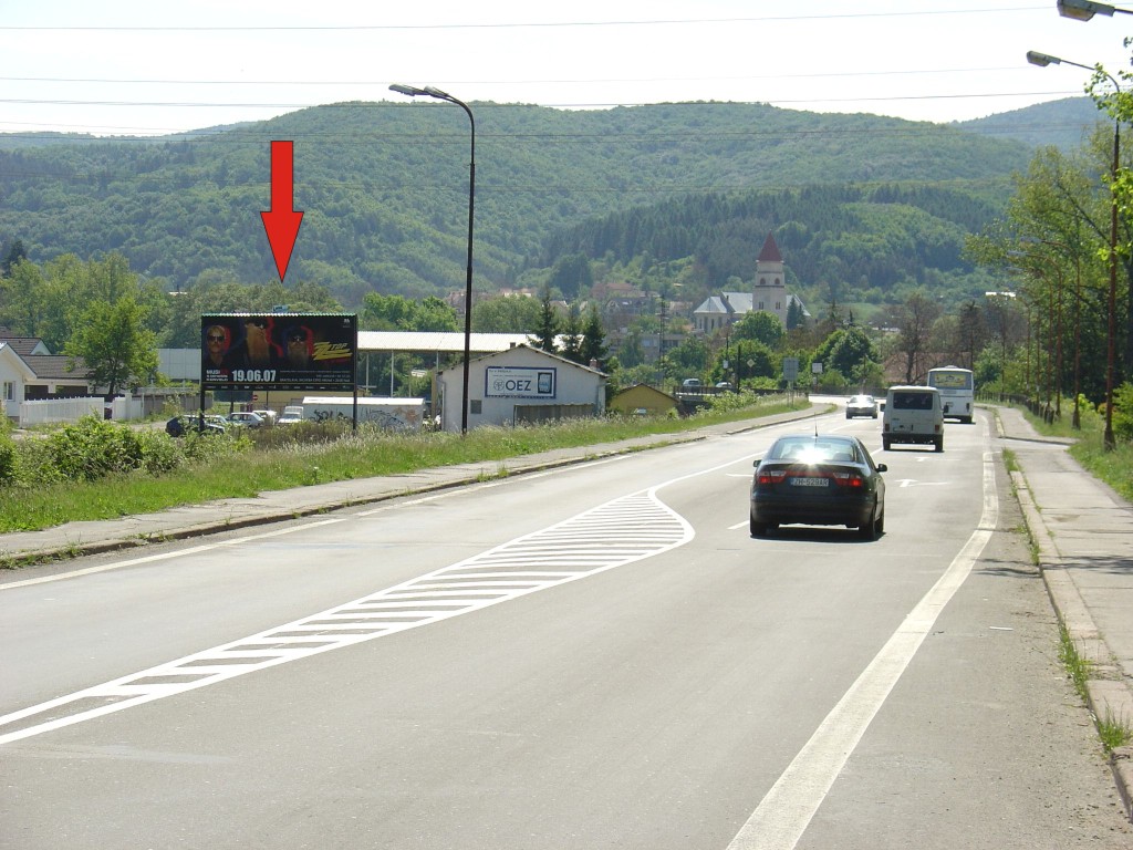 791104 Billboard, Žiar nad Hronom (š. c. I/50 - Ul. SNP - sm. Žiar n. H.)