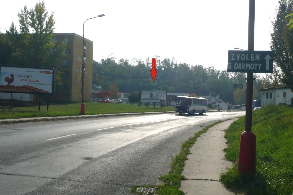 741029 Billboard, Veľký Krtíš (Novohradská ul.)