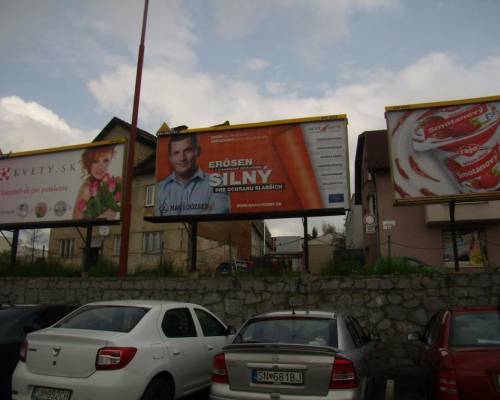 631021 Billboard, Spišská Nová Ves (ul. M. Gorkého)