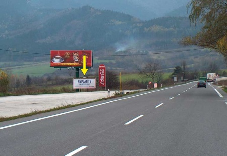 801069 Billboard, Žilina (Strečno, E50, medzinárodná komunikácia)