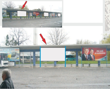 501150 Billboard, Prešov (Košická, areál SAD)