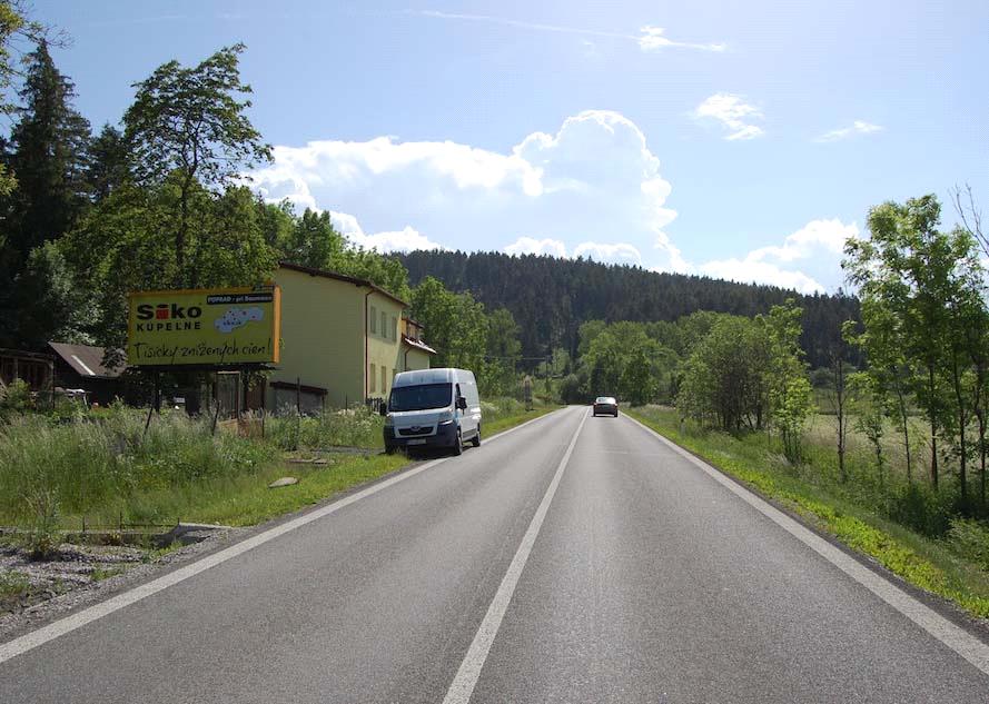 481103 Billboard, Poprad (cesta I. triedy I/66 Kvetnica )