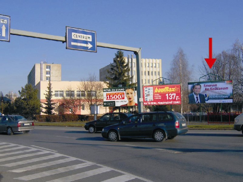 281665 Billboard, Košice (Moldavská / Alejová)