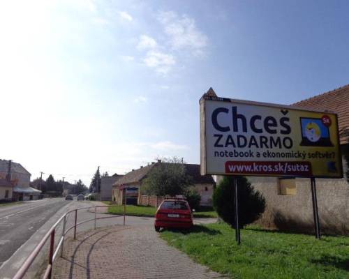 421014 Billboard, Považany (hlavný ťah Nové Mesto nad Váhom - Piešťany )