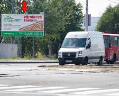 151362 Billboard, Bratislava - Nové Mesto (Vajnorská, mestská komunikácia, križovatka)