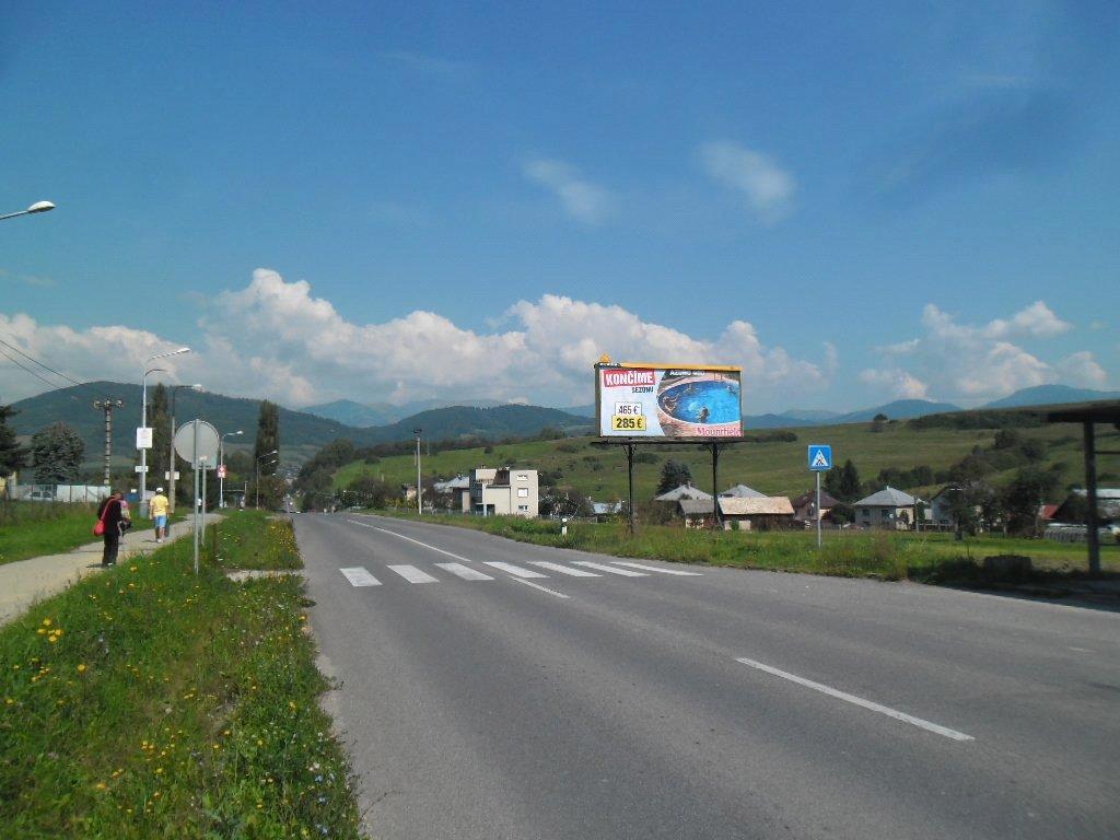 141019 Billboard, Brezno (vjazd do mesta od obce Čierny Balog )