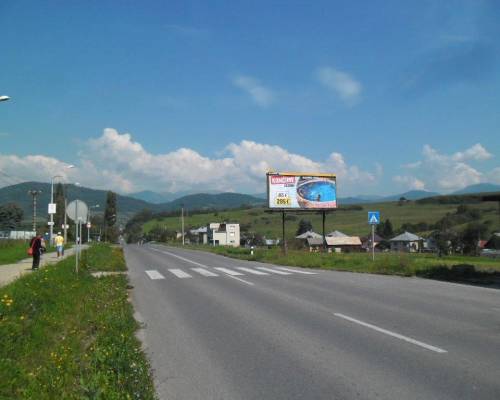 141019 Billboard, Brezno (vjazd do mesta od obce Čierny Balog )