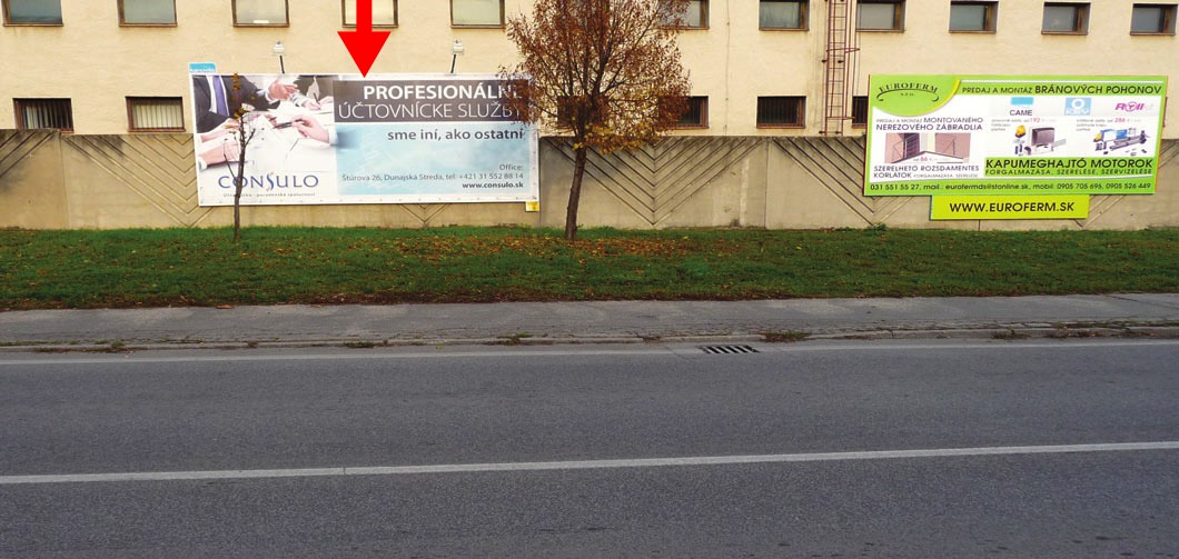 201143 Billboard, Dunajská Streda (Múzejná)