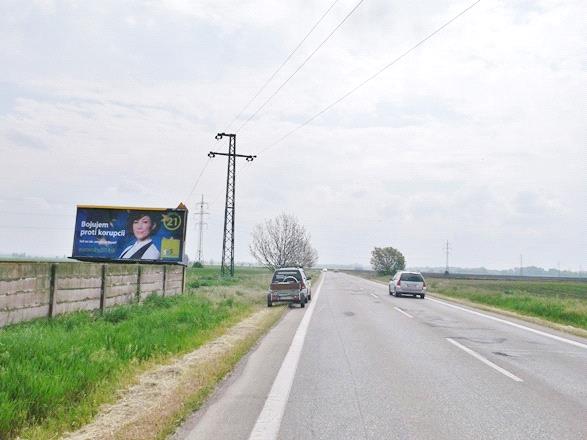 431056 Billboard, Nové Zámky (výjazd z mesta, smer Levice )