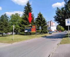 491093 Billboard, Považ. Bystrica (ul. Slov. partizánov/Centrum, smer Rajec)