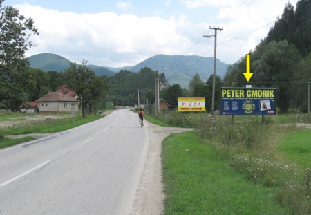 801110 Billboard, Porúbka (I/64, medzinárodná komunikácia)