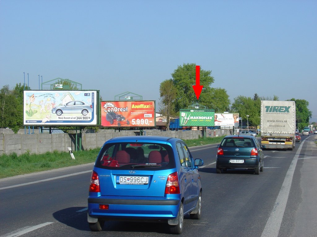 581128 Billboard, Dunajská Lužná (š. c. E575 - sm. Bratislava)