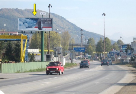 803014 Bigboard, Žilina (Kragujevská, E50, E75, medzinárodná komunikácia)