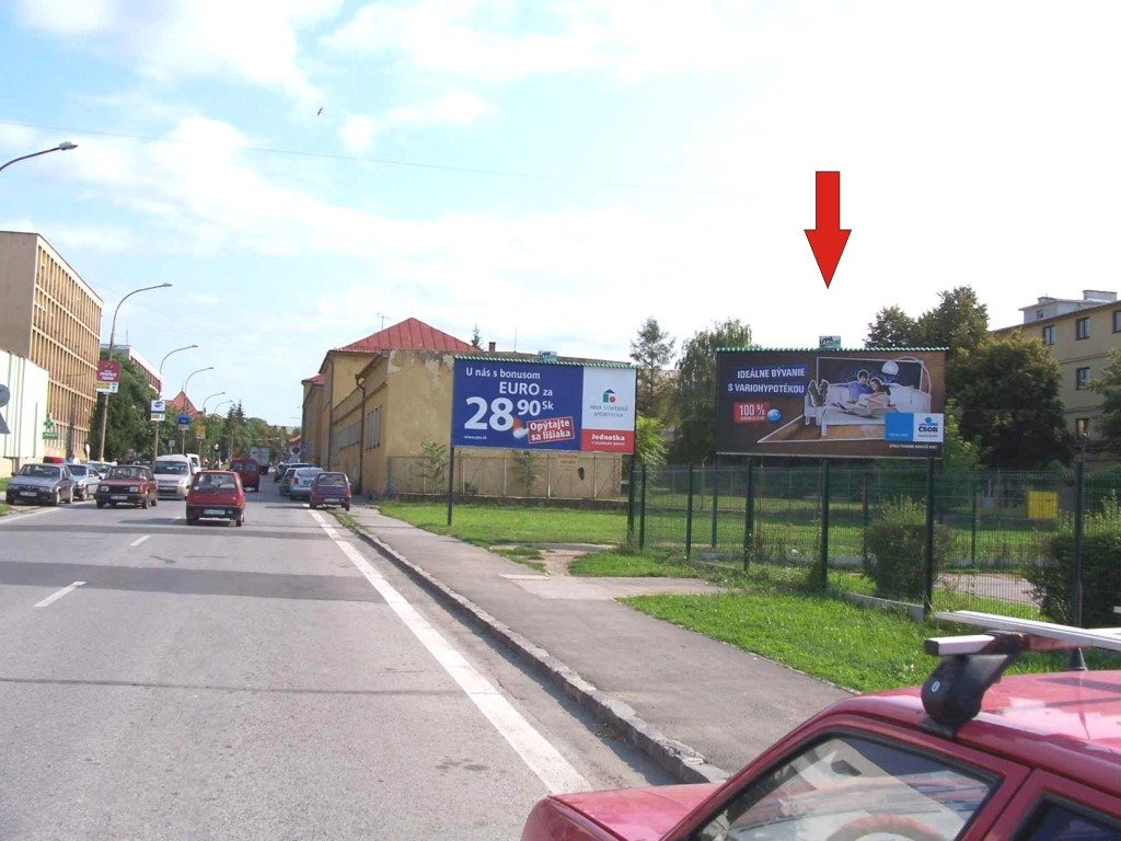 541110 Billboard, Rimavská Sobota (P. Hostinského - vjazd)