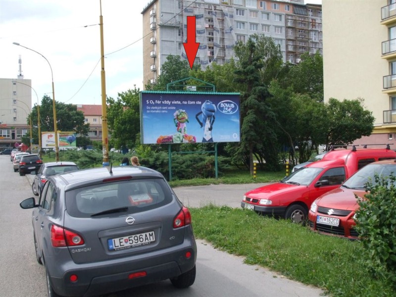 281498 Billboard, Košice (Hroncova / B. Němcovej)