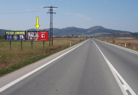 491024 Billboard, Plevník - Drienové (E50, medzinárodná komunikácia)