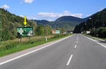 Card image cap561026 Billboard, Ružomberok (Ľubochňa, E50, medzinárodná komunikácia)