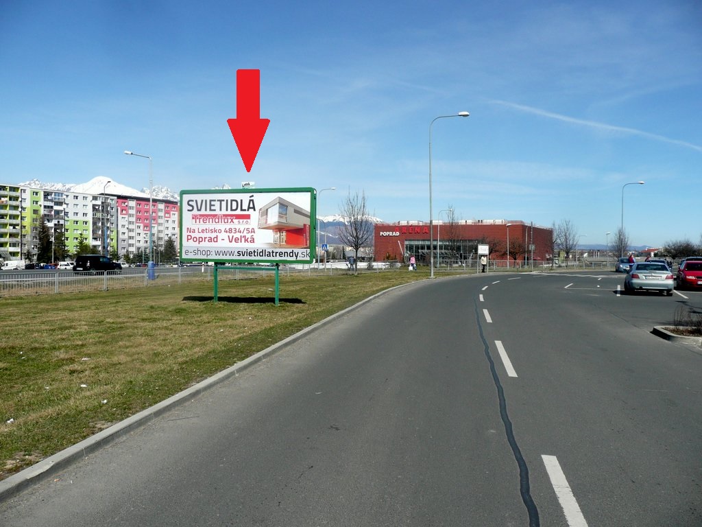 481223 Billboard, Poprad (Kaufland-výjazd)