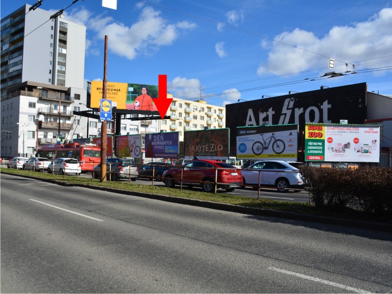 1511281 Billboard, Bratislava (Karadžičova/Záhradnícka)