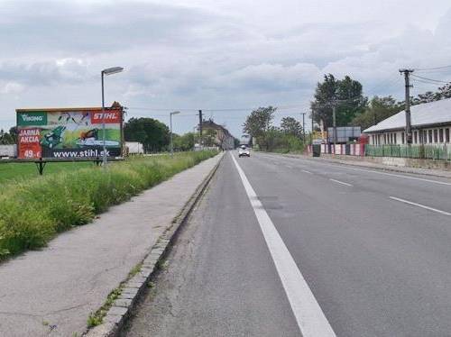 431037 Billboard, Štúrovo (ul. Železničný rad)