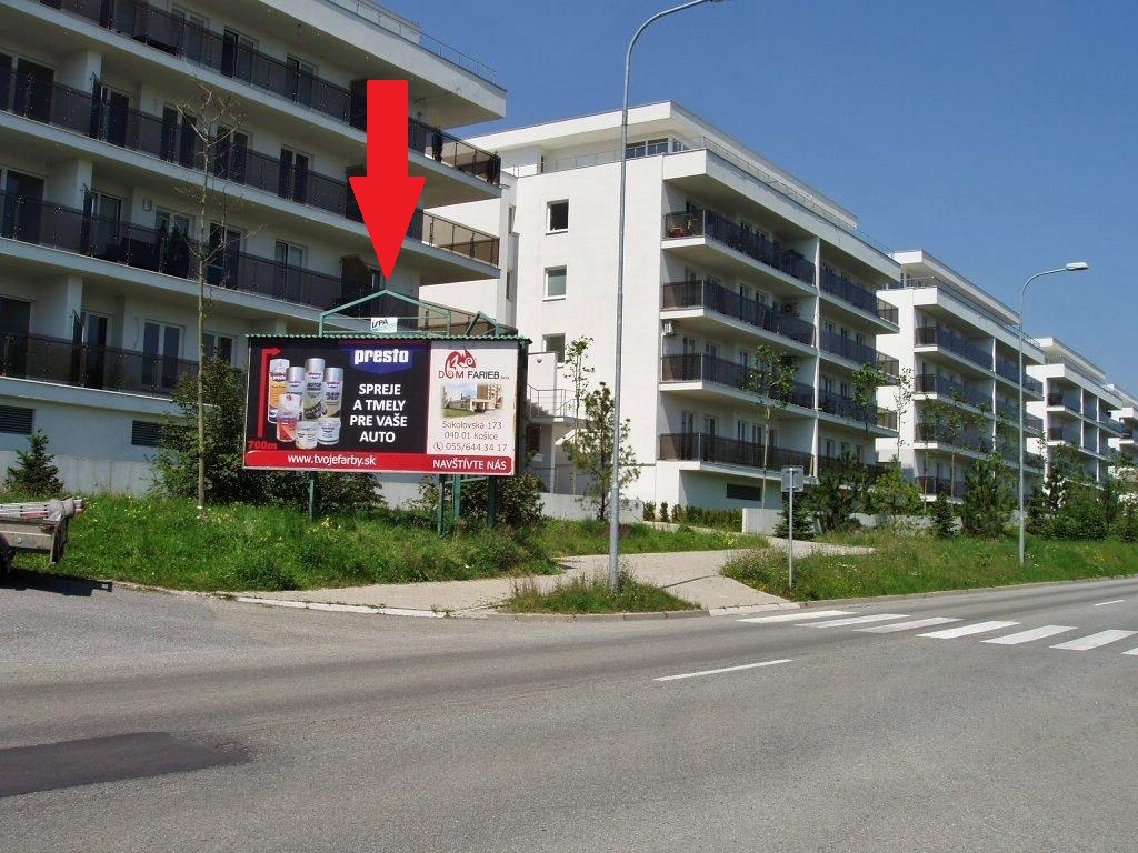 281495 Billboard, Košice (Popradská/SNP)