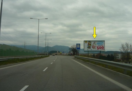801253 Billboard, Žilina (Rajecká, I/64, medzinárodná komunikácia)