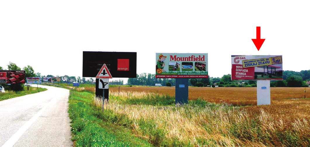 201072 Billboard, Dunajská Streda (hlavný ťah Bratislava - Komárno, I/63)