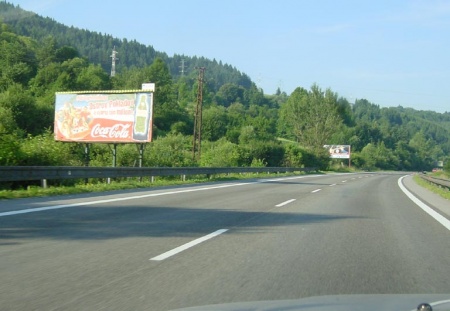 801136 Billboard, Dolný Hričov (E50, medzinárodná komunikácia)