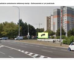 1511842 Billboard, Bratislava (Žehrianska / Dolnozemská - sm. Panónska ul.)