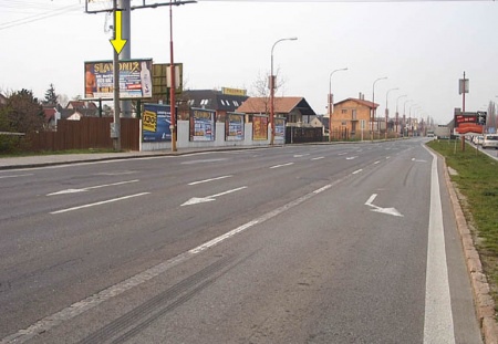 151063 Billboard, Bratislava (Rožňavská, hlavný mestský ťah, E571, medzinárodná komunikácia)