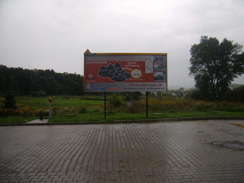 321013 Billboard, Levoča (Popradská cesta )