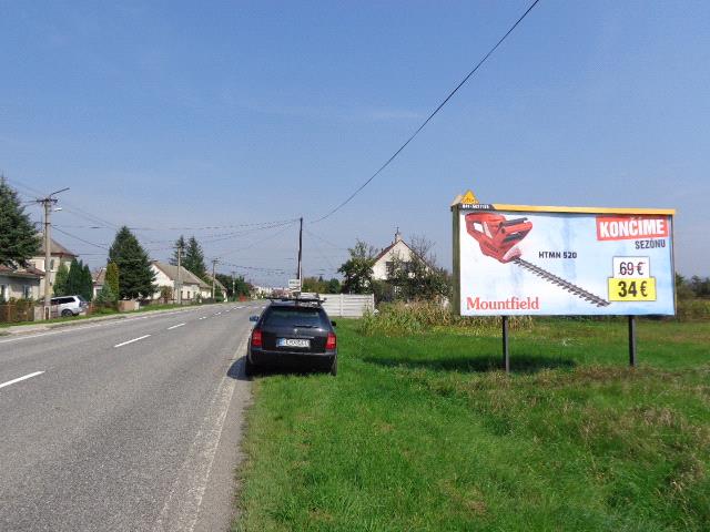 421005 Billboard, Brunovce (hlavný cestný ťah Piešťany - Nové Mesto nad Váhom )
