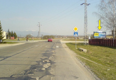 721002 Billboard, Turčianské Teplice (časť Diviaky, I/65)