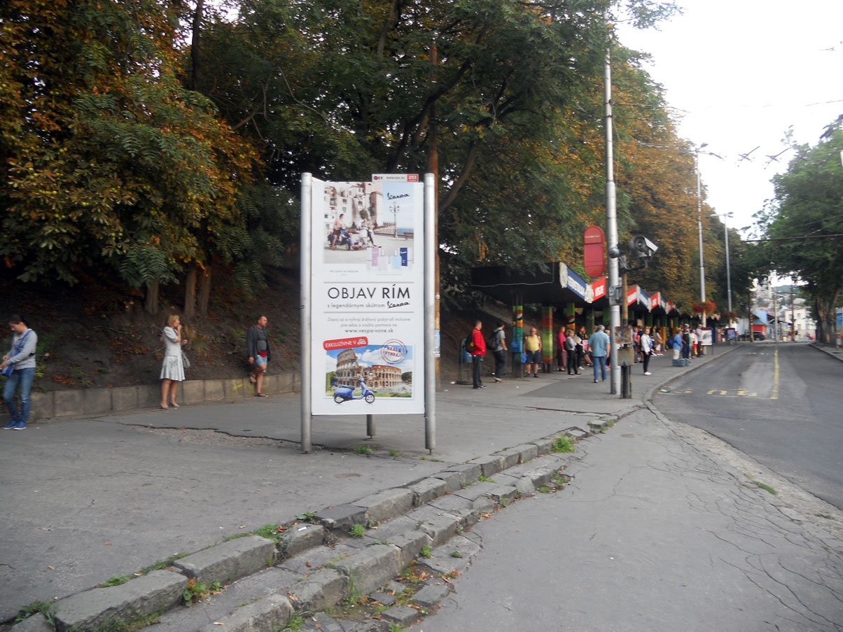 156049 Cityboard, Bratislava (Záhradnícka, Jégého)