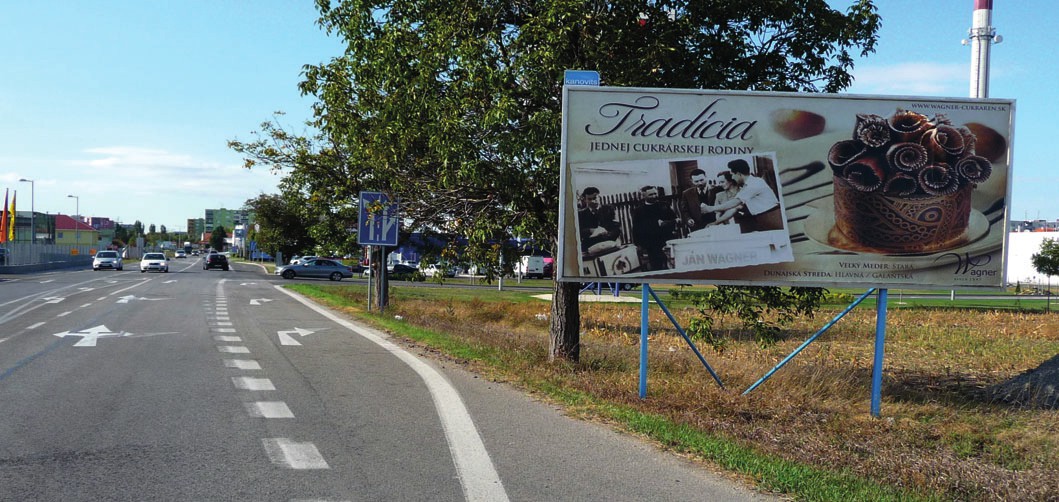 201109 Billboard, Dunajská Streda (hlavný ťah Komárno - Dunajská Streda, I/63)