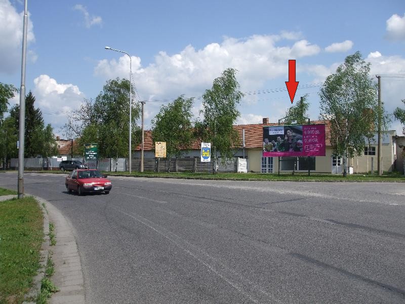 271112 Billboard, Hurbanovo (š. c. I/64 - prieť. - sm. NZ)