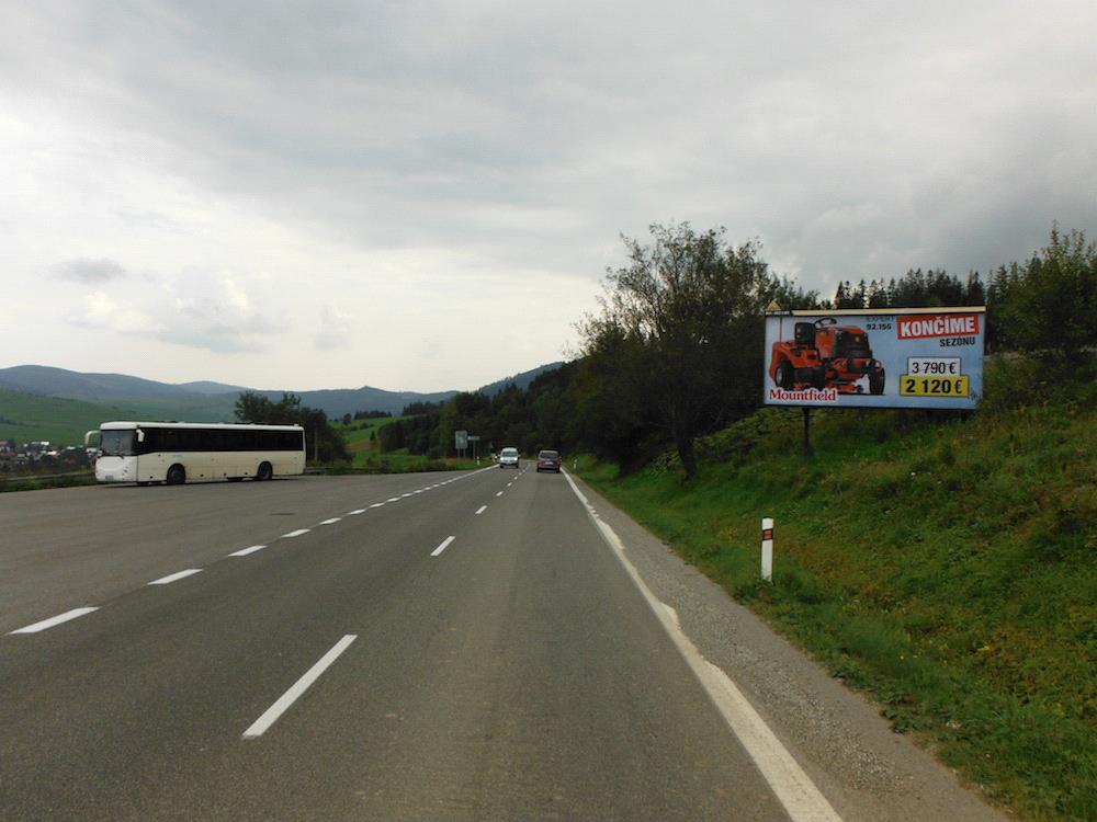 481083 Billboard, Ždiar (hr.prechod (Poľsko) Lysá poľana - Poprad)