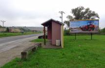 Card image cap601020 Billboard, Popudlinské Močidľany (cesta 1.triedy Holíč - Senica )