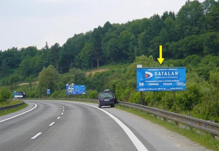 801100 Billboard, Dolný Hričov (E50, medzinárodná komunikácia)