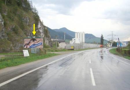 561013 Billboard, Ružomberok (Bystrická, E77, medzinárodná komunikácia)