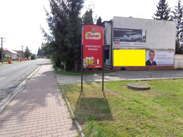 421009 Billboard, Považany (hlavný cestný ťah Nové Mesto nad Váhom - Piešťany )