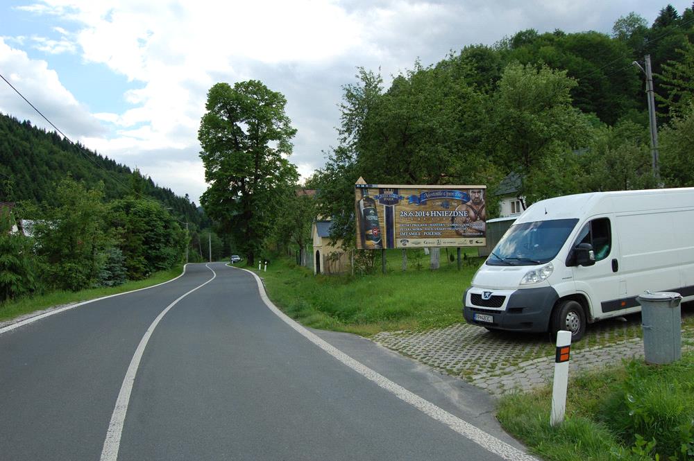 641015 Billboard, Mníšek nad Popradom (vstup do SR z Poľska)