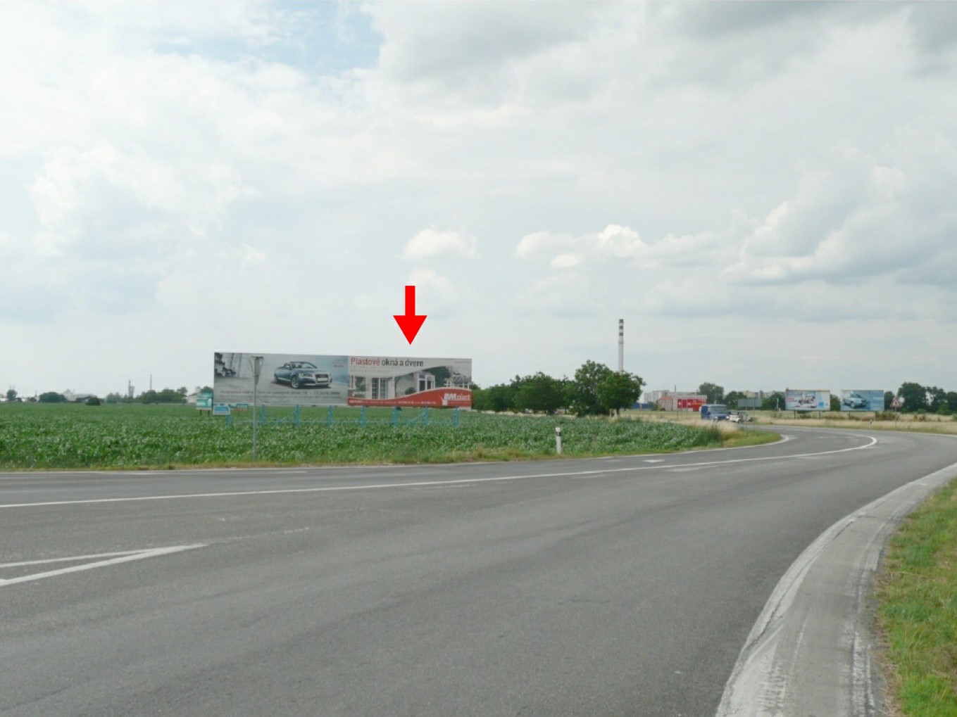 203001 Bigboard, Dunajská Streda (hlavný ťah Komárno - Bratislava, I/63)